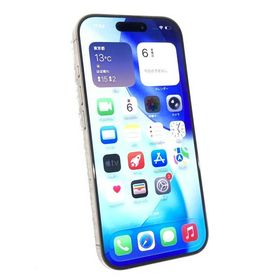 中古 Apple iPhone16 Pro 128GB ナチュラルチタニウム MYMY3J／A SIMフリー