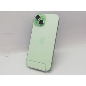 【中古】Apple 国内版 【SIMフリー】 iPhone 15 128GB グリーン MTMM3J/A【立川フロム中武】保証期間1ヶ月【ランクB】