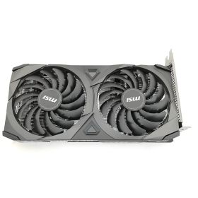 【中古】MSI GeForce RTX 3060 VENTUS 2X 12G OC RTX3060(LHR)/12GB(GDDR6)/PCI-E【秋葉3号】保証期間1週間