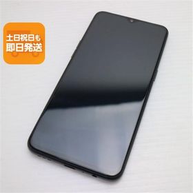 超美品 OPPO Reno A 64GB ブラック スマホ 本体 白ロム 中古 あすつく 土日祝発送OK