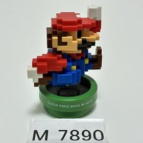 M7890 ●中古 美品 即決●amiibo マリオ モダンカラー 青 赤 ●アミーボ スーパー ドットマリオ 30周年 DOT MARIO