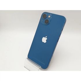 【中古】Apple au 【SIMフリー】 iPhone 13 256GB ブルー MLNM3J/A【アリオ倉敷】保証期間1ヶ月【ランクC】