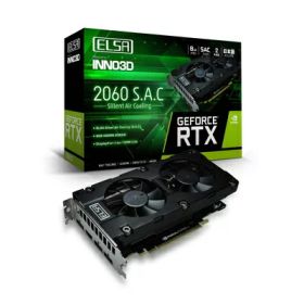【中古】 ELSA エルザ GeForce RTX 2060 S.A.C グラフィックスボード VD6896 GD2060-6GERS