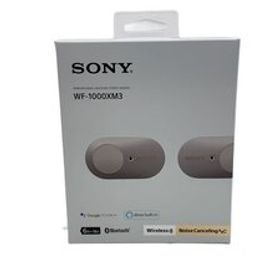 SONY◆イヤホン・ヘッドホン WF-1000XM3 (S) [プラチナシルバー]//