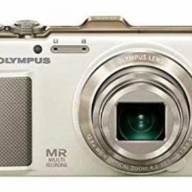 【中古】OLYMPUS デジタルカメラ SH-25MR ホワイト iHSテクノロジー GPS・電子コンパス内蔵 1600万画素 裏面照射型CMOS 光学12.5倍ズーム DUAL IS ハイビ tf8su2k