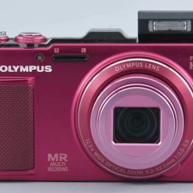 【中古】OLYMPUS オリンパス STYLUS SH-25MR レッド コンパクトデジタルカメラ