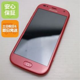 新品同様 F-42A らくらくスマートフォン ピンク 即日発送 スマホ 白ロム 富士通 土日祝発送OK 07000