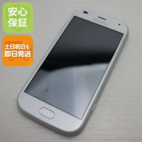 新品同様 F-42A らくらくスマートフォン ホワイト 即日発送 スマホ 白ロム 富士通 土日祝発送OK 07000