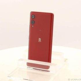 〔中古〕楽天 Rakuten Hand 5G 128GB クリムゾンレッド P780 楽天 SIMフリー〔377-ud〕