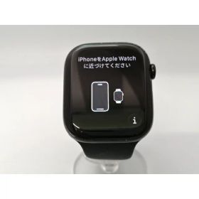 【中古】Apple Apple Watch Series10 46mm GPS ジェットブラックアルミニウムケース/ブラックスポーツバンド (M/L) MWWQ3J/A【なんば】保証期間1ヶ月【ランクB】