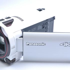 【中古】【1ヶ月保証】 ビデオカメラ パナソニック Panasonic 4Kビデオカメラ VX992M 64GB 光学20倍ズーム ピュアホワイト HC-VX992M-W SDカード付き