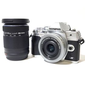 OM-D E-M10 Mark IV EZダブルズームキット [シルバー]