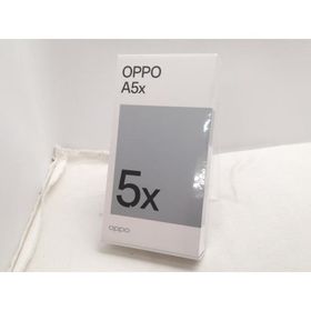 【未使用】Oppo 国内版 【SIMフリー】 OPPO A5x 4GB 128GB ブルー【仙台駅東口】保証期間３ヶ月