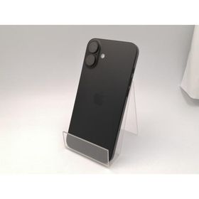 【中古】Apple 国内版 【SIMフリー】 iPhone 16 Plus 256GB ブラック MXVG3J/A【ECセンター】保証期間１ヶ月【ランクA】