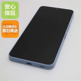 シャープ(SHARP)の新品同様 SIMフリー AQUOS wish4 ブルー スマホ SHARP 即日発送 土日祝発送OK M999(スマートフォン本体)