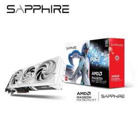 SAPPHIRE｜サファイア SAPPHIRE PURE Radeon RX 9070 XT GAMING OC 16GB グラフィックボード(ホワイト) PURERX9070XT16GB 返品種別B