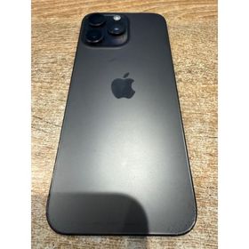 【中古正常・特価品】iPhone15ProMax 512GB ブラックチタニウム 正規SIMフリー MU6U3J/A A342