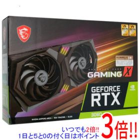 【1日と5.0のつく日、18日はポイント3倍！】【中古】MSI グラボ GeForce RTX 3060 GAMING X 12G PCIExp 12GB 展示品