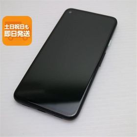 超美品 SIMフリー Google Pixel 4a ブラック スマホ 白ロム 中古 あすつく 土日祝発送OK
