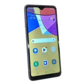 中古 samsung Galaxy A21 64GB ブラック SCV49 au