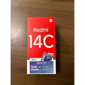 シャオミ(Xiaomi)の【新品未開封】Redmi 14C Starry Blue 8GB/256GB(スマートフォン本体)
