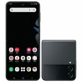 【中古】A+ランク【未使用に近い】 SIMフリー SC-54C Galaxy Z Flip4 グラファイト 利用制限-(白ロム) 送料無料