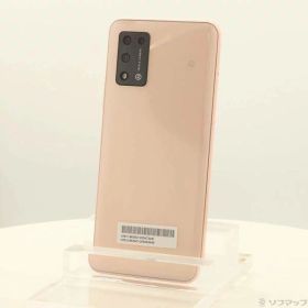 【中古】ワイモバイル Libero 5G II 64GB ピンク A103ZT Y!mobile SIMフリー 【196-ud】