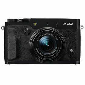 【中古】【1年保証】【美品】FUJIFILM X30 ブラック