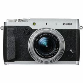 【中古】フジフィルム FUJIFILM X30 シルバー FX-X30 S