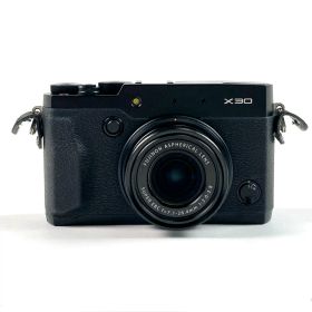 富士フイルム FUJIFILM X30 ブラック コンパクトデジタルカメラ 【中古】