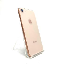 【全額返金保証】【最速発送】 iPhone 8 64GB ゴールド au 白ロム 美品 動作確認済 80%