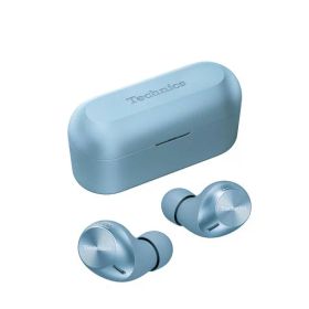 テクニクスTechnicsワイヤレスイヤホンEAH-AZ40M2-Aモデレートブルーbluetoothノイズキャンセリング3台マルチポイントIPX4LDAC対応ハイレゾ音質再生アプリ対応