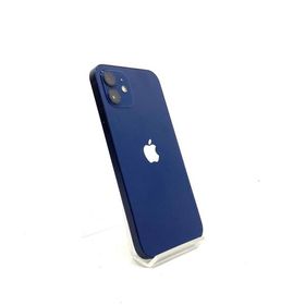 【最速発送】 iPhone 12 256GB ブルー au 白ロム【難有】 68%
