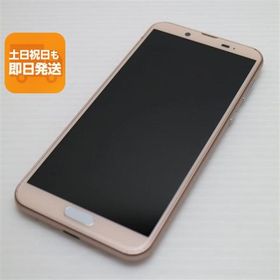 美品 SHV43 AQUOS sense2 ピンクゴールド スマホ 本体 白ロム 中古 あすつく 土日祝発送OK