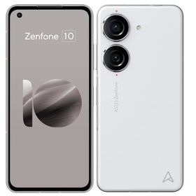 スマートフォン Zenfone 10 8GB/256GB (SIMフリー/コメットホワイト) [ZF10-WH8S256] 携帯電話