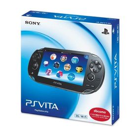 【整備済み品】 PlayStation Vita (プレイステーション ヴィータ) 3G/Wi-Fiモデル クリスタル・ブラック 限定版 (PCH-1100AB01) [video game]