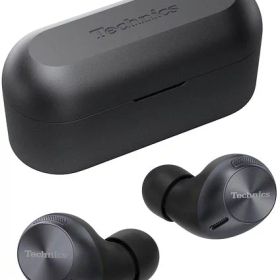 テクニクスワイヤレスイヤホンEAH-AZ40-KブラックbluetoothマルチポイントIPX4アプリ対応