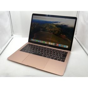 【中古】Apple MacBook Air 13インチ Corei5:1.6GHz 256GB ゴールド MREF2J/A (Late 2018)【新宿2】保証期間１ヶ月【ランクC】