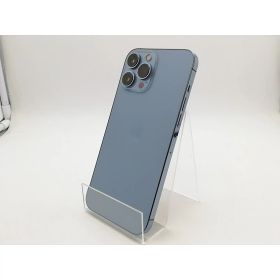 【中古】Apple au 【SIMフリー】 iPhone 13 Pro Max 128GB シエラブルー MLJ73J/A【千葉】保証期間1ヶ月【ランクC】
