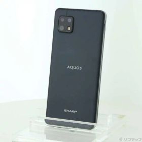 【中古】SHARP(シャープ) AQUOS sense6 128GB ブラック SH-M19 SIMフリー 【305-ud】