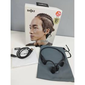 SHOKZ OpenRun S803/骨伝導イヤホン/ブラック