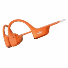 Shokz (ショックス) OpenRun Pro 2 Mini 骨伝導イヤホン ワイヤレス bluetooth5.3 オープンイヤーヘッドホン 耳を塞がない 自動ペアリングヘッドフォン マイク付き 技適認証済み ランニング スポーツイヤフォン P55防水 急速充電 12時間再生 USB-C充電 オレンジ