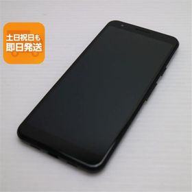 超美品 Google Pixel 3a ジャストブラック スマホ 本体 白ロム 中古 あすつく 土日祝発送OK