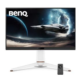 【送料無料】BenQ EX271U ゲーミングモニター 27型/ 3840×2160(4K)/ HDMI x3、DisplayPort x1、USB Type-C x1(65W給電)/ ホワイト/ スピーカー無し/ IPS/ 1ms/ 165Hz/ HDR400/ PixSoulエンジン搭載【在庫目安:僅少】