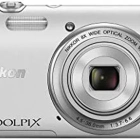【中古】Nikon デジタルカメラ COOLPIX S3600 8倍ズーム 2005万画素 クリスタルシルバー S3600SL