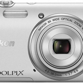 【中古】Nikon デジタルカメラ COOLPIX S3600 8倍ズーム 2005万画素 クリスタルシルバー S3600SL当店保証30日間 人気モデル 高画質 売れ筋