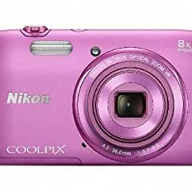 【中古】(非常に良い)Nikon デジタルカメラ COOLPIX S3600 8倍ズーム 2005万画素 アザレアピンク S3600PK