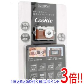 【1日と5.0のつく日、18日はポイント3倍！】SIGHTRON ミニデジタルトイカメラ Cookie NOA0003 チョコ