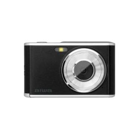 JA4-DCM0001(BK) AIWA ブラック [コンパクトデジタルカメラ (1300万画素)]