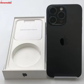 iPhone15 Pro Max 256GB ブラックチタニウム MU6P3J/A AU版SIMフリ